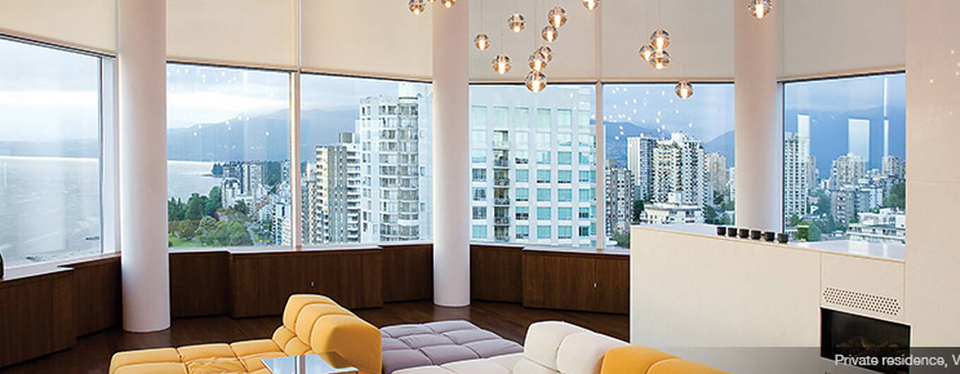 Lutron Honeycomb shades