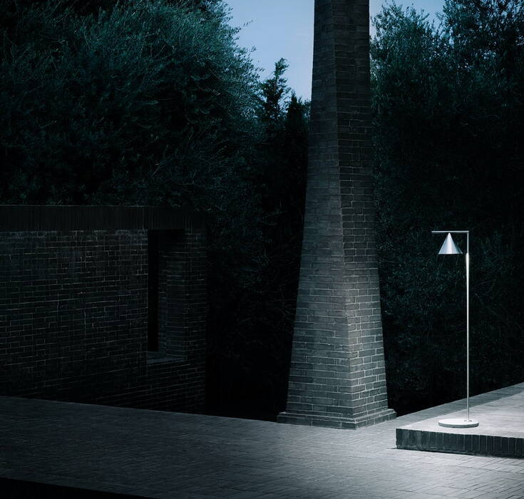 Flos Captain Flint Floor Outdoor - floor ambiental lighting