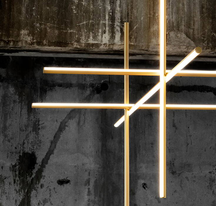 Flos Coordinates Suspension 4 - diffused LED lights system 