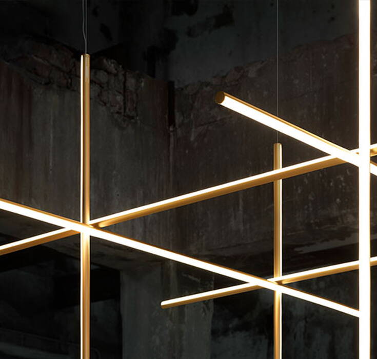 Flos Coordinates Suspension 4 - diffused LED lights system 