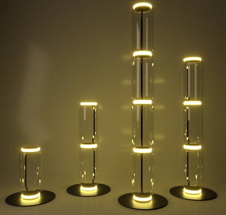Flos Noctambule Floor - staklena podna lampa 