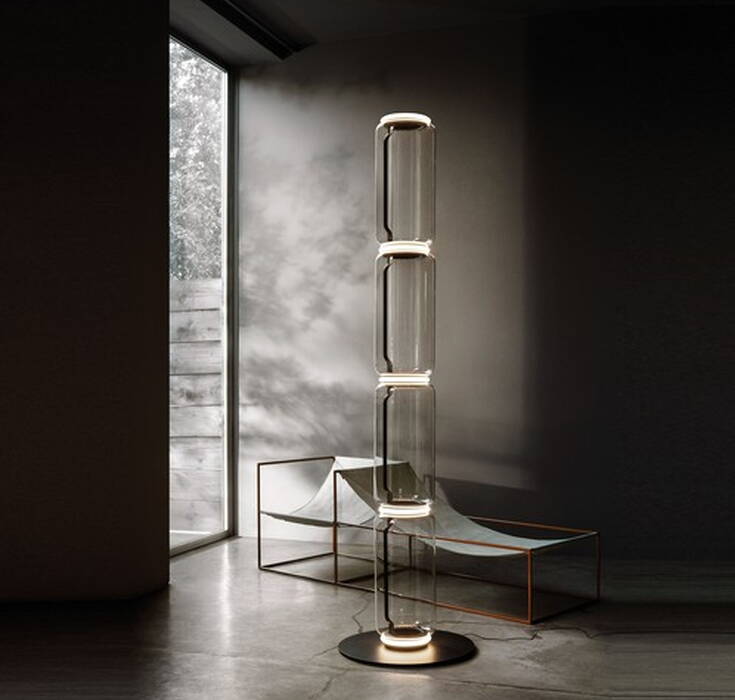 Flos Noctambule Floor - staklena podna lampa 