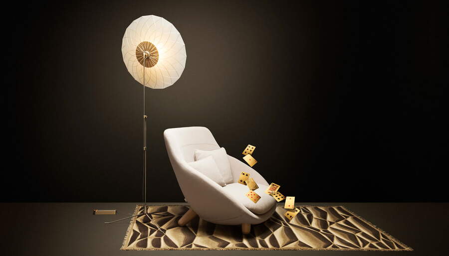 Filigree Floor Lamp