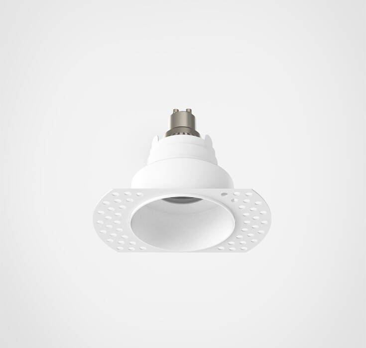 Trimless Slimline Round Fixed Fire-Rated IP65