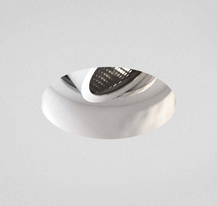 Trimless Slimline Round Adjustable Fire-Rated
