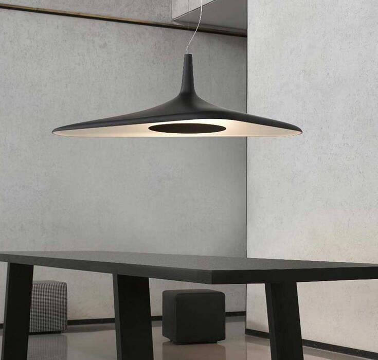  Luceplan Soleil Noir Suspension - organic looking ceiling lamp
