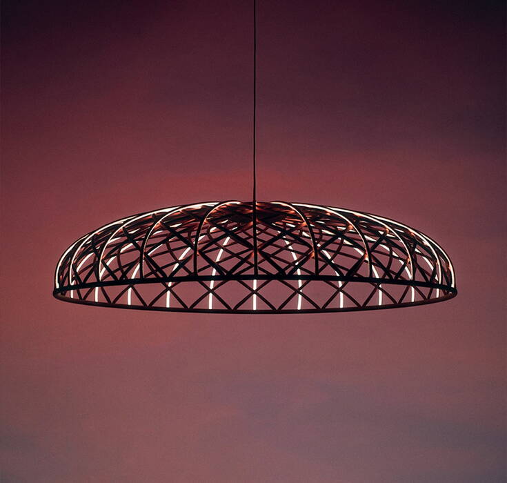 Flos Skynest Suspension - hanging mesh lamp