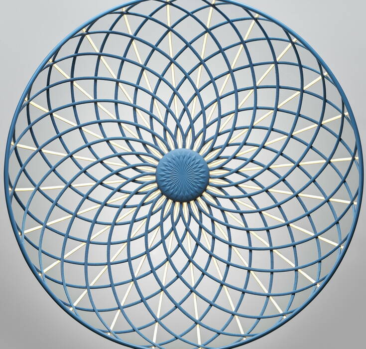 Flos Skynest Suspension - hanging mesh lamp