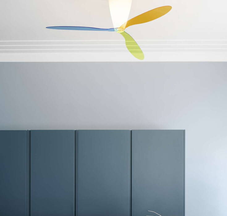 Luceplan Blow - lamp in the shape of a ventilator