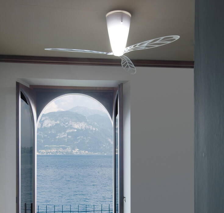 Luceplan Blow - lamp in the shape of a ventilator