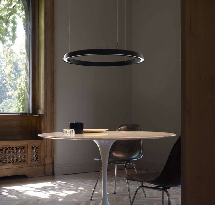 Luceplan Compendium Circle - plafonska lampa geometrijskog oblika