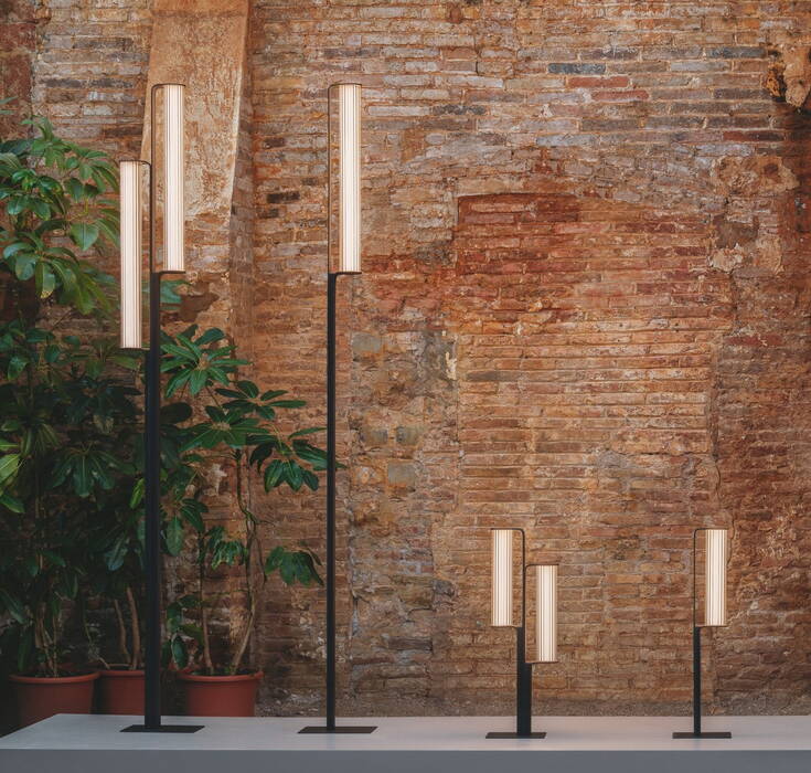 Vibia Class Outdoor Floor - podna cilindrična rasveta