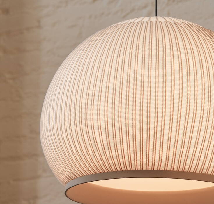 Vibia Knit Hanging Lamp - knitted elegant lamp
