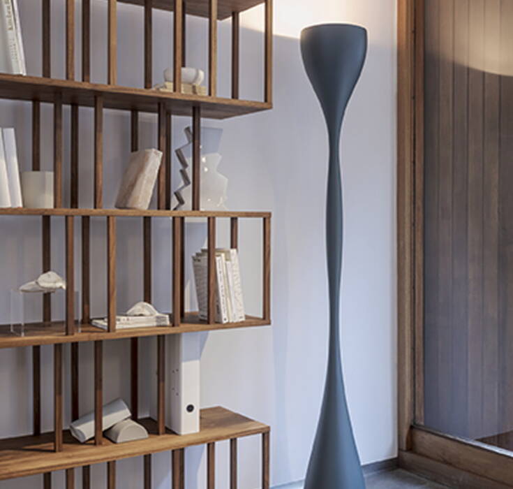 Vibia Jazz Floor - floor lamp with organic build