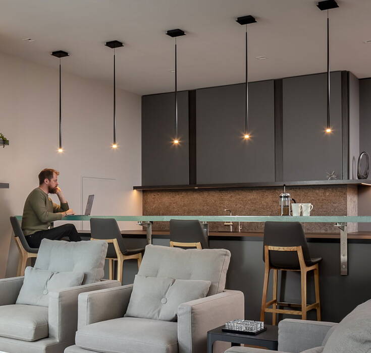 Vibia Slim - decorative pendant light