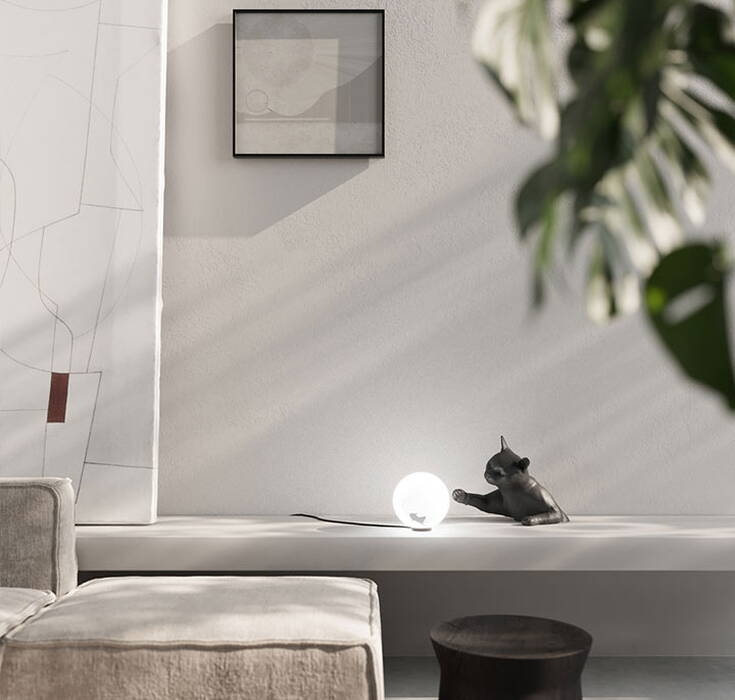Karman Maoo Table - cat-shaped lamp