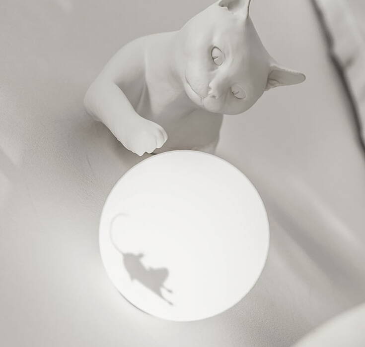 Karman Maoo Wall - cat-shaped lamp