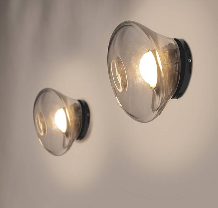 Karman Agua Wall - resistant wall lighting resembling a drop of water