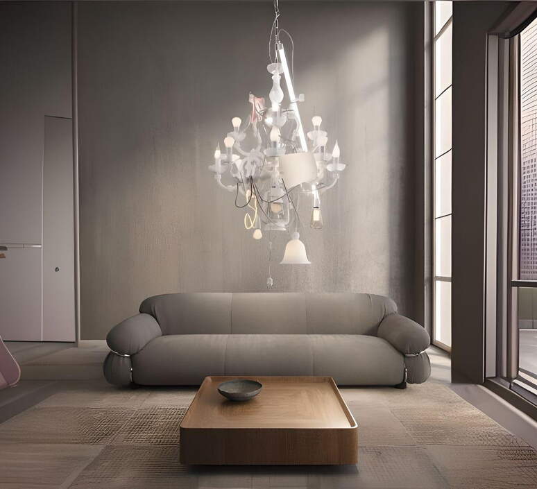 Karman Beautiful Mess - unique chandelier 