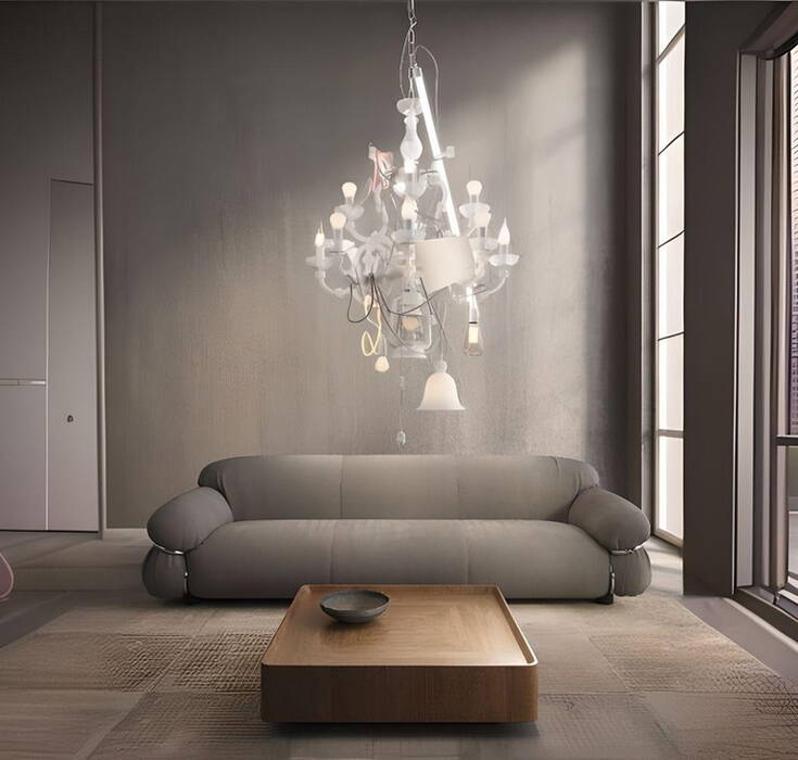 Karman Beautiful Mess - unique chandelier 