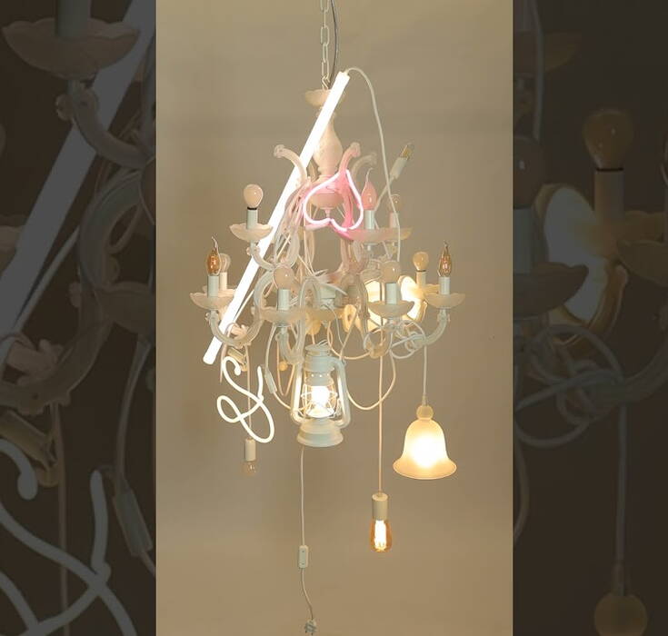 Karman Beautiful Mess - unique chandelier 