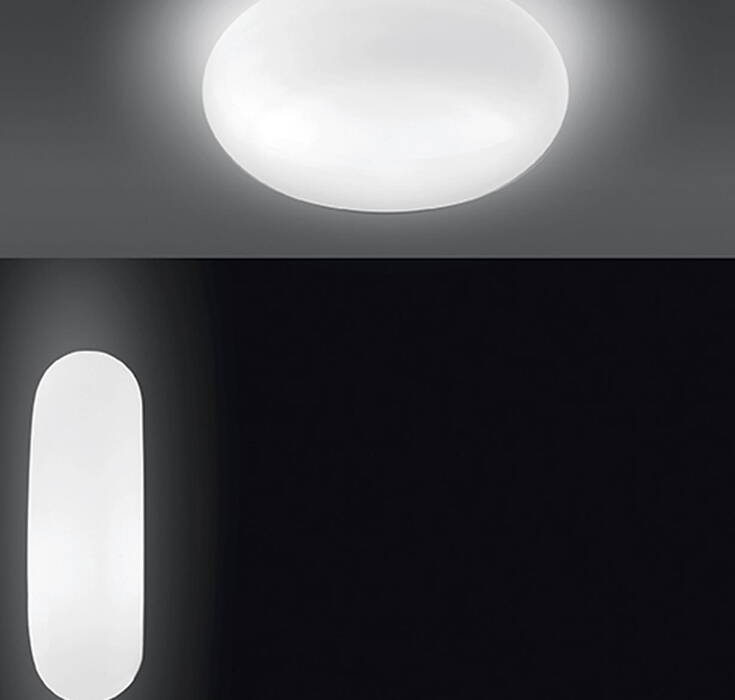 Artemide Itka Wall/Ceiling - circular lamp
