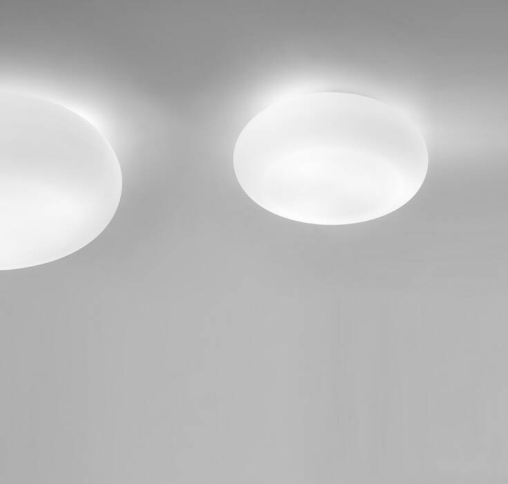 Artemide Itka Wall/Ceiling - circular lamp