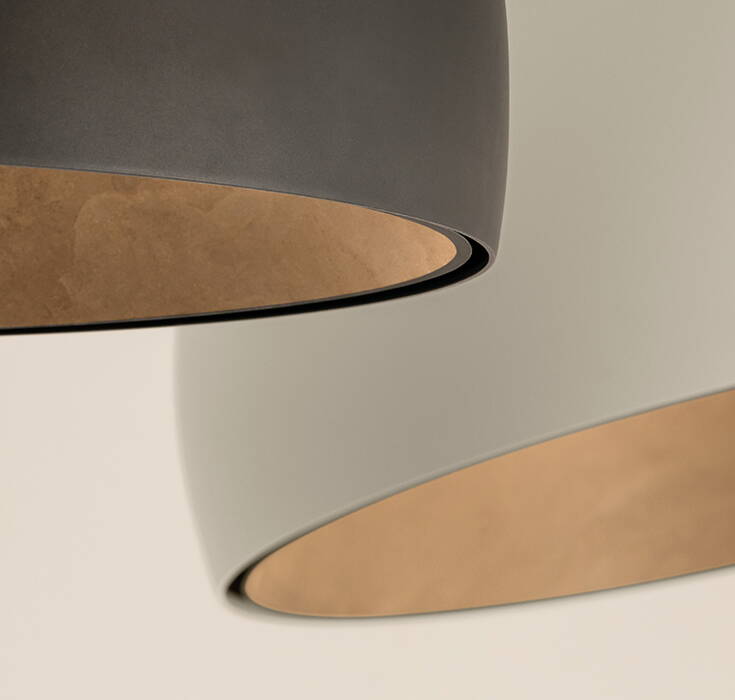 Vibia Duo Petra - ceiling elegant lamp