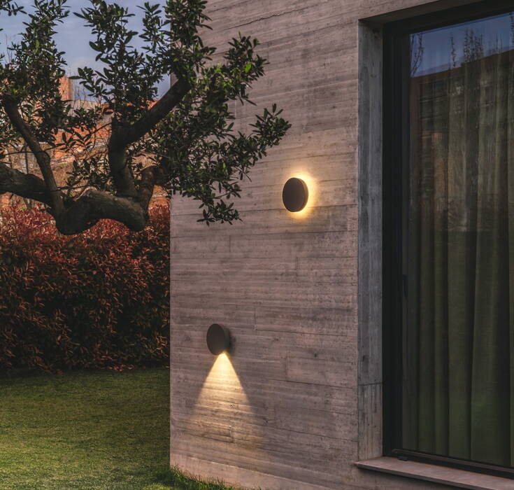 Vibia Dots Outdoor - exterior wall lamp 