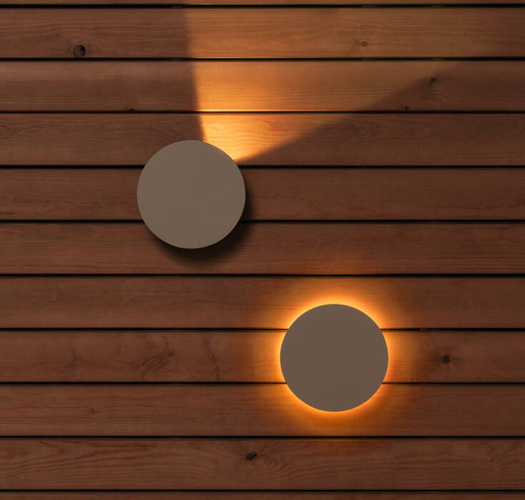 Vibia Dots Outdoor - exterior wall lamp 
