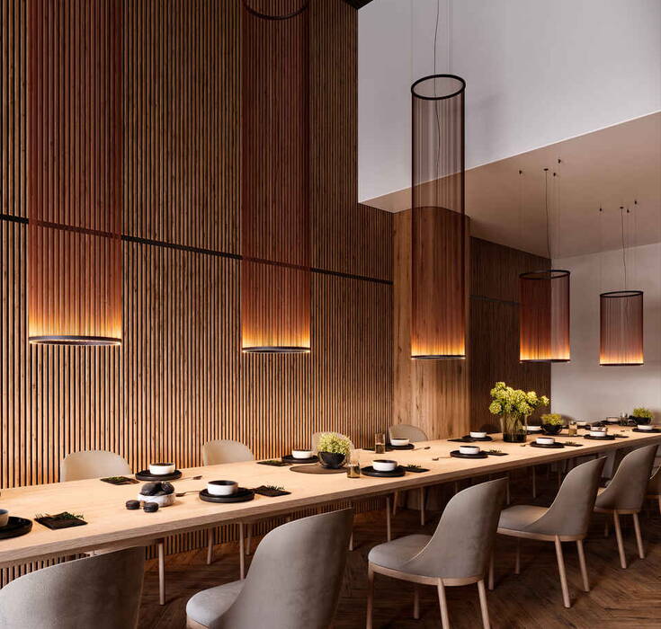 Vibia Array 1800-1845 - hanging light sculpture