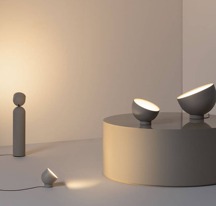 Vibia Plusminus Solo stona i podna lampa